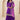 Embroidered Purple Fancy Chinon Palazzo Dress
