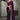 Gorgeous Purple Satin Silk Embroidered Border Saree With Unstitched Contrast Blouse