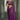 Purple Embroidered Lace Border Saree With Unstitched Contrast Blouse