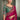 Fancy Magenta Embroidered Border Satin Chiffon  Saree With Unstitched Contrast Blouse
