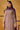 Classic Wine Color Embroidered Straight Cut Dress In Art Silk Fabric