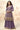Purple Georgette Function Wear Designer Readymade Palazzo Dress