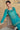 Embroidered Chinon Silk Cyan Color Readymade Palazzo Suit