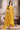 Georgette Anarkali Suit In Yellow Color