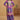 Purple Chinon Silk Embroidered Readymade Sharara Style Salwar Kameez