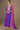 Chinon Purple Sequins Work Readymade Anarkali Dress