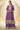 Chinon Purple Embroidered Readymade Palazzo Salwar Suit