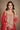 Red Festive Wear Chinon Embroidered Readymade Palazzo Suit