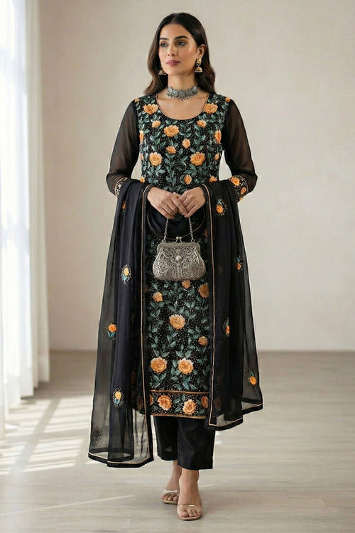 Pretty Georgette Function Wear Readymade Designer Salwar Kameez