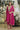 Chinon Embroidered Magenta Sangeet Wear Readymade Designer Salwar Suit
