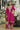 Chinon Embroidered Magenta Sangeet Wear Readymade Designer Salwar Suit