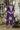 Purple Sangeet Wear Chinon Embroidered Readymade Designer Salwar Kameez