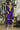 Purple Sangeet Wear Chinon Embroidered Readymade Designer Salwar Kameez