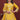 Embroidered Chinon Festive Wear Yellow Readymade Palazzo Dress