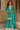 Cyan Chinon Silk Designer Embroidered Palazzo Suit