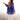 Traditional Blue Embroidered Faux Georgette Readymade Navratri Kediya