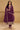 Designer Embroidered Ethnic Wine Anarkali Suit