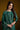 Elegant Georgette Teal Straight Cut Salwar Kameez