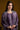 Classic Embroidered Designer Purple Straight Cut Suit