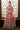 Royal Gold Sequins Embroidered Pink Function Wear Readymade Anarkali Suit