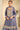 Mirror Work Blue Art Silk Readymade Palazzo Set