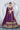 Sequins Work On Georgette Fabric Purple Color Gorgeous Lehenga