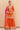 Chinon Silk Orange Readymade Palazzo Set With Neck Dupatta