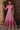 Embroidered Chinon Silk Pink Readymade Long Anarkali Style Gown With Dupatta