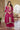 Attractive Chinon Fabric Rani Color Readymade Palazzo Suit