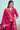 Rani Color Glittering Art Silk Fabric Festive Style Salwar Suit