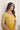 Tempting Fancy Fabric Yellow Color Readymade Gown With Sequins Work