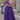 Georgette Fabric Bandhani Printed Charismatic Readymade Long Gown In Purple Color