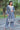 Grey Color Enthralling Readymade Kurti Bottom Set In Rayon Fabric