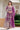 Purple Premium Net Floral Embroidery Readymade Anarkali Salwar Kameez