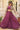 Fabulous Chinon Fabric Wine Color Readymade Lehenga Choli With Koti