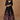 Embroidered Georgette Black Readymade Anarkali Suit
