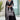 Black Premium Chinon Embroidered Top Palazzo Set