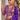 Purple Georgette Embroidered Sharara Salwar Suit