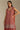 Georgette Embroidered Rust Designer Palazzo Suit