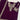 Georgette Embroidered Work Purple Designer Suit