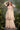 Beige Embroidered Chinon Readymade Palazzo Suit For Womens
