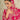 Designer Magenta Chinon Embroidered Palazzo Suit