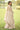 Cream Net Embroidered Readymade Palazzo Salwar Kameez