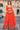 Awesome Embroidered Work On Georgette Fabric Orange Color Lehenga