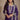 Embellished Purple Color Sangeet Wear Chinon Fabric Readymade Palazzo Suit
