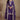 Embellished Purple Color Sangeet Wear Chinon Fabric Readymade Palazzo Suit