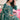 Premium Chinon Floral Embroidery Palazzo Salwar Kameez In Teal Color