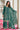 Premium Chinon Floral Embroidery Palazzo Salwar Kameez In Teal Color