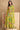 Eugeniya Belousova Incredible Chinon Fabric Green Color Palazzo Suit
