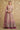 Embroidered Georgette Readymade Long Top With Skirt In Pink Color